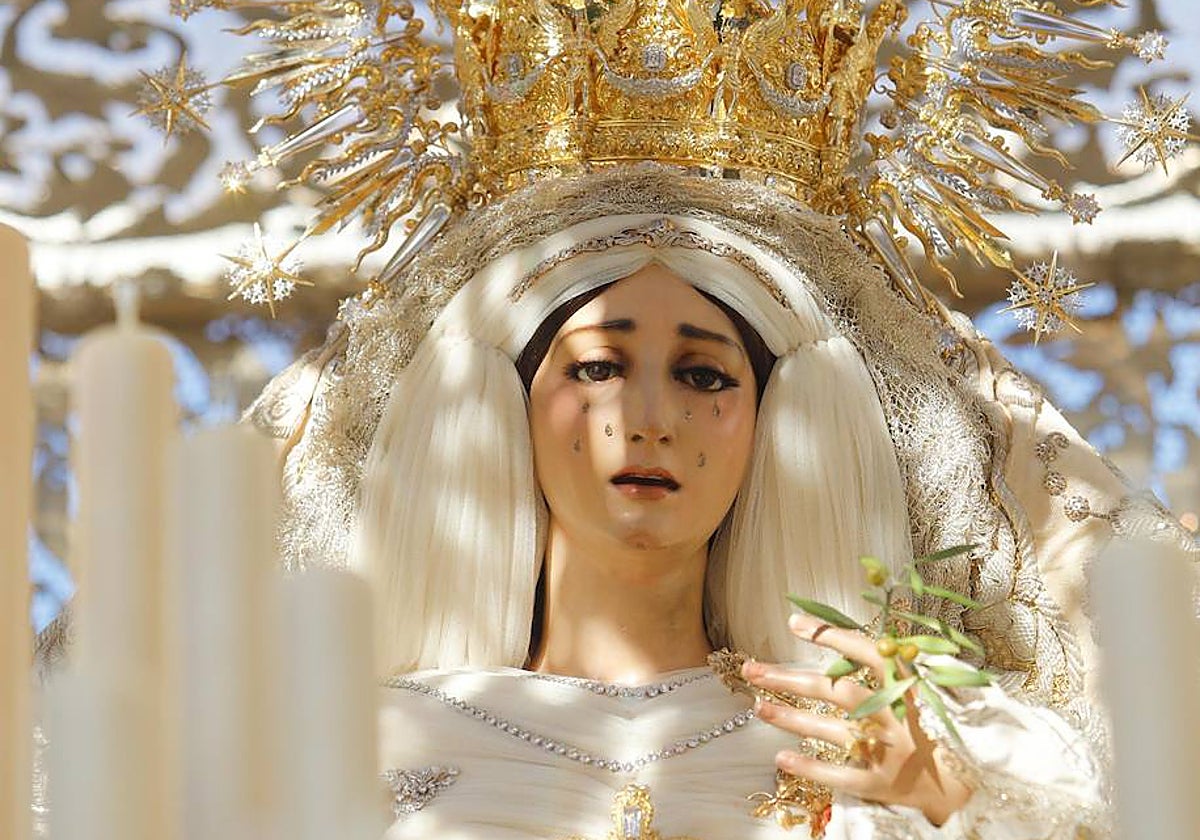 María Santísima de la Paz y Esperanza, el pasado Miércoles Santo