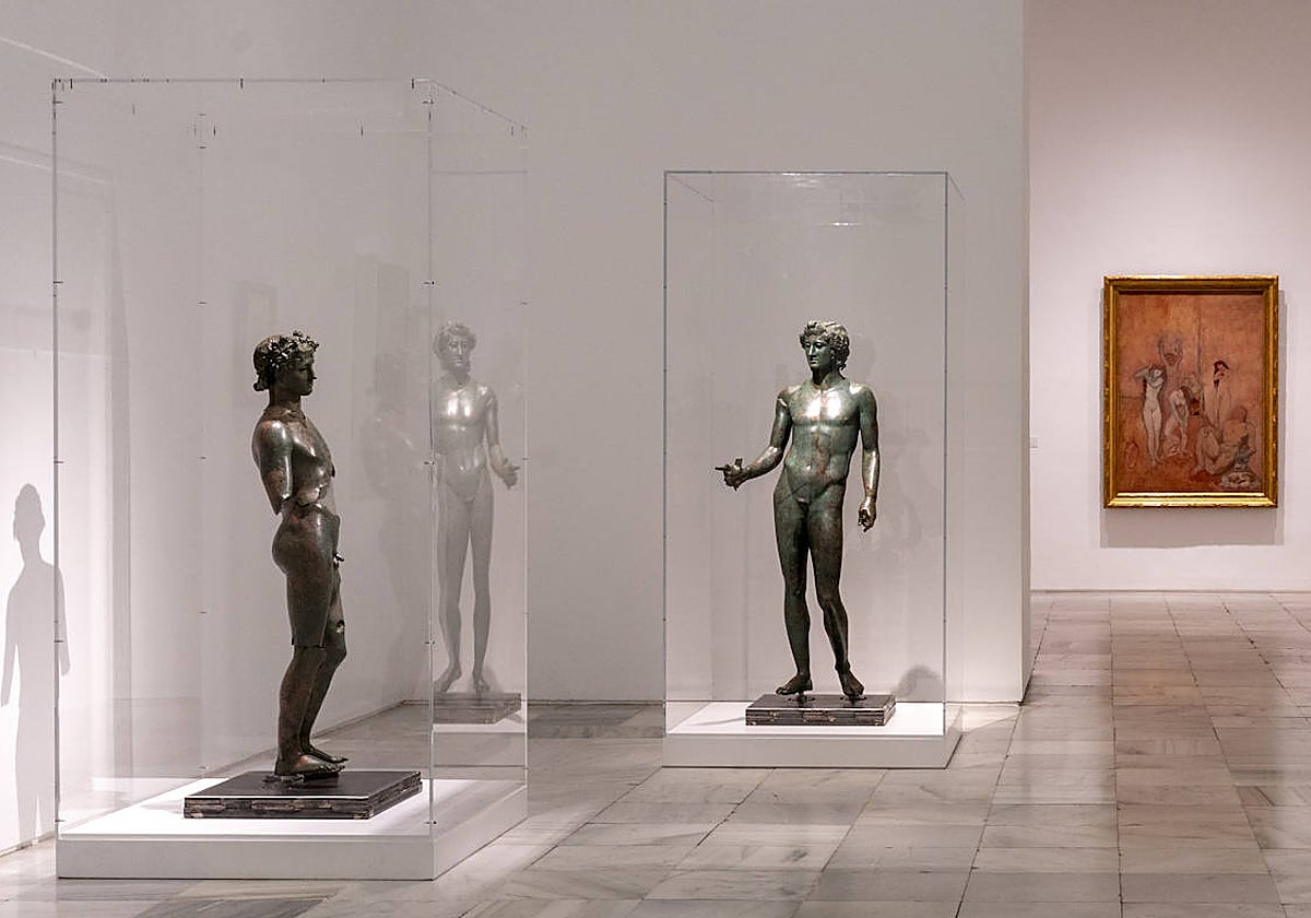 Los efebos de Pedro Abad, expuestos en el Reina Sofía de Madrid