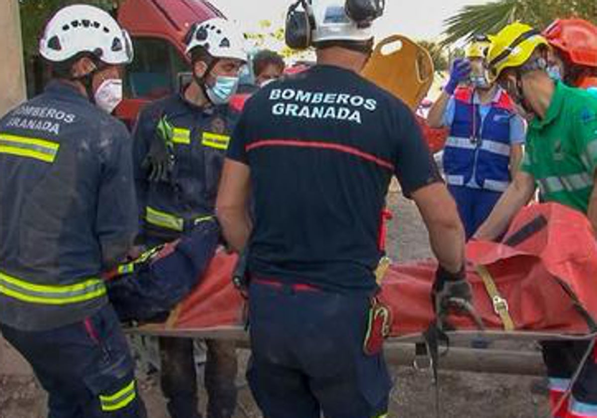 Bomberos de Granada, de servicio en una imagen de archivo