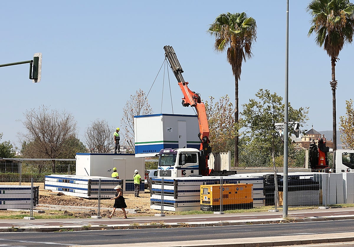 Obras del tanque de tormentas