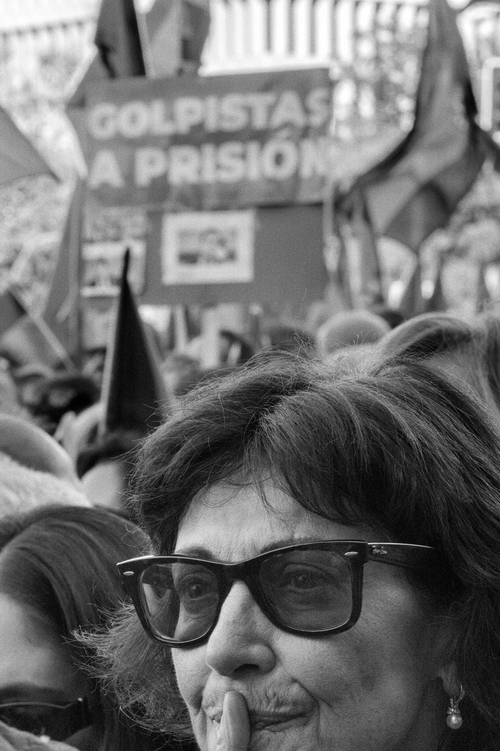 La manifestación del 18N vista desde dentro por el fotoperiodista Álvaro Ybarra Zavala