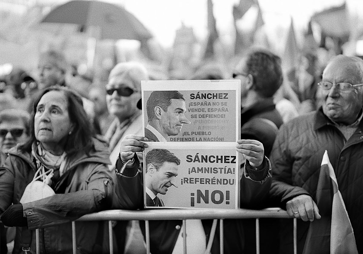 La manifestación del 18N vista desde dentro por el fotoperiodista Álvaro Ybarra Zavala