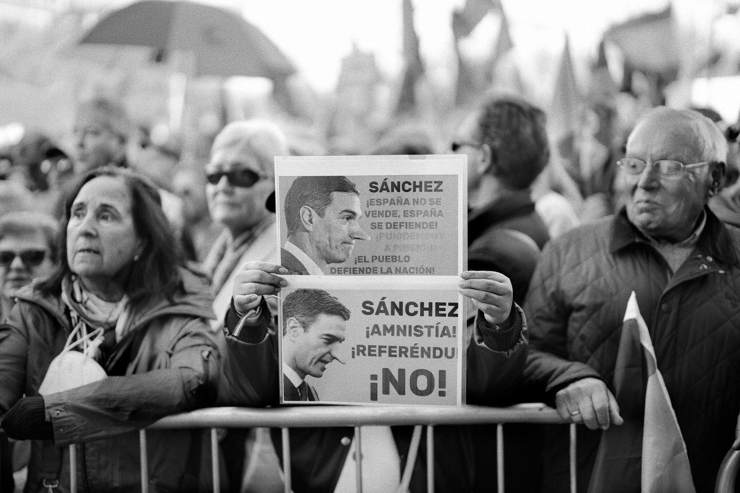 La manifestación del 18N vista desde dentro por el fotoperiodista Álvaro Ybarra Zavala