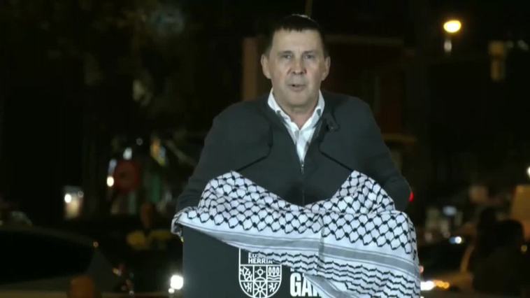 Otegi: esta legislatura estará "marcada por el debate sobre la plurinacionalidad