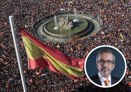 La emocionante intervención del eurodiputado Paulo Rangel en la manifestación contra la amnistía en Madrid