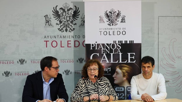 Daniel Moricllo, Ana Pérez y José Antonio Saldaña