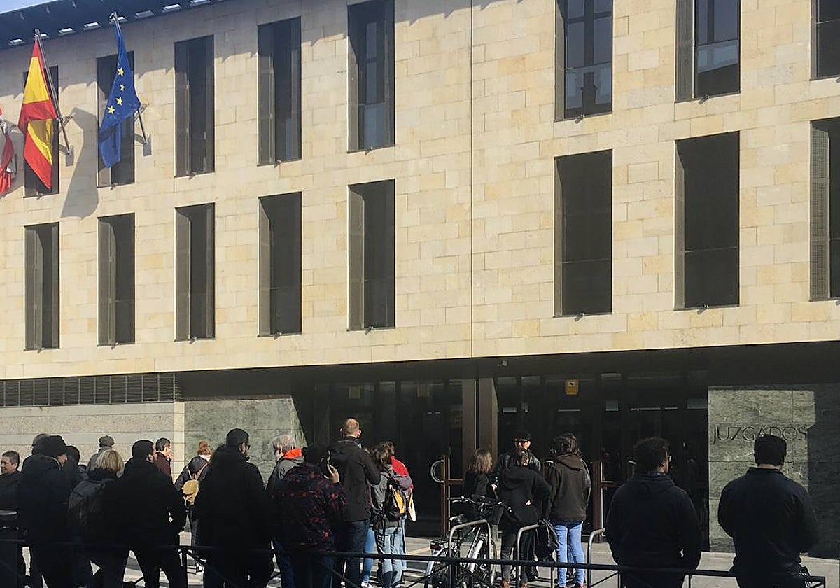 Juzgados de Valladolid, en una imagen de archivo