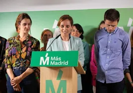 Mónica García seguirá liderando Más Madrid, con Rita Maestre y Manuela Bergerot en su núcleo duro