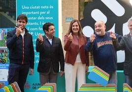 Valencia lanza una campaña con artistas para implicar a los vecinos en la limpieza de la ciudad