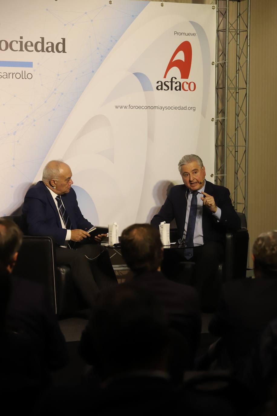 Fotos: la interesante charla de Javier Campos en el foro de Asfaco
