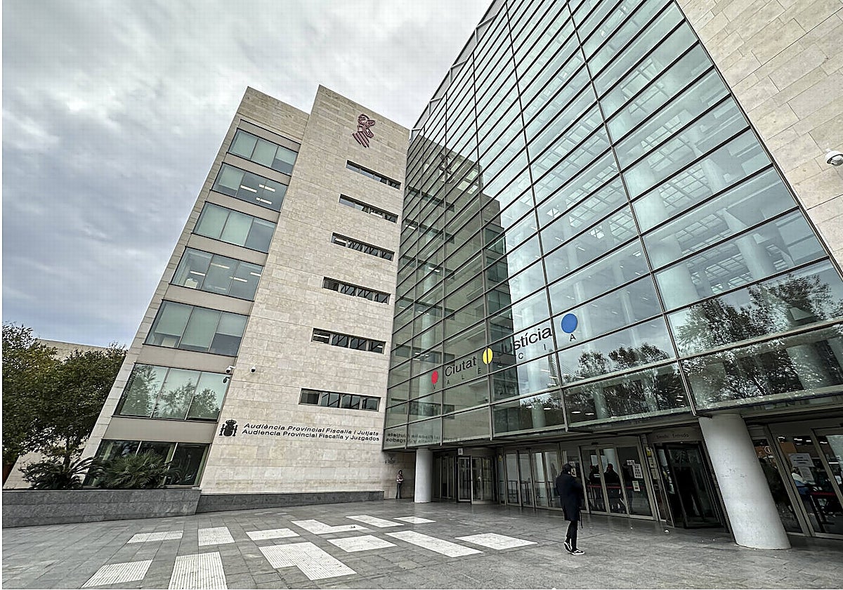 Imagen de archivo de la Ciudad de la Justicia de Valencia