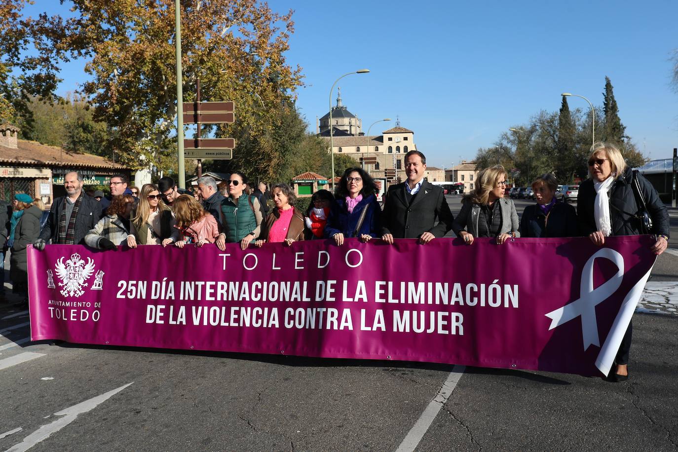 Toledo se divide con dos marchas contra la Violencia de Género