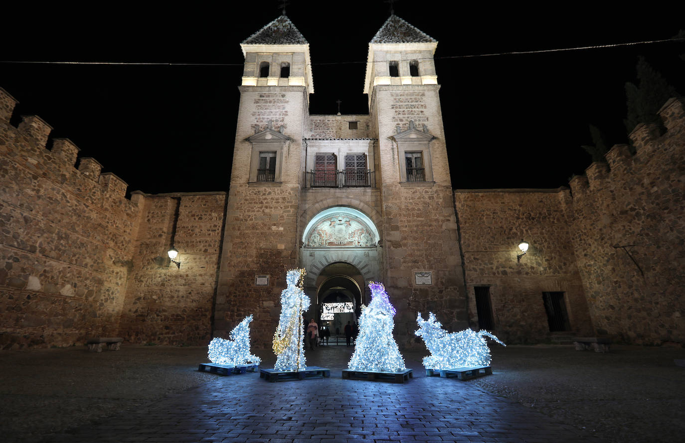 Así ha sido el encendido de luces de la Navidad en Toledo 2023