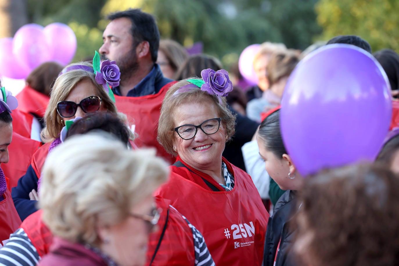 Fotos: la concurrida manifestación contra la violencia machista en Córdoba