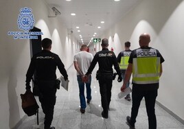 Detienen a un fugitivo buscado en Hungría por estafa en el aeropuerto de Alicante