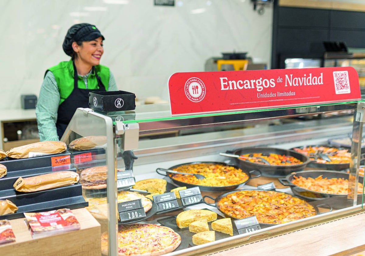 Los encargos para las fiestas vuelven a Mercadona por Navidad