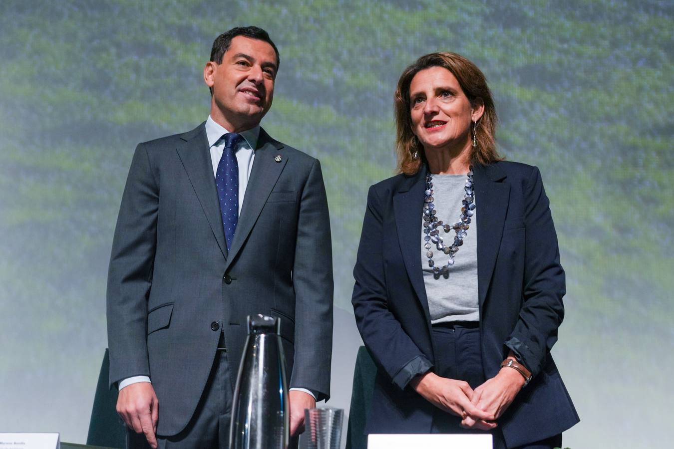 Momento de la firma del acuerdo entre Gobierno central y Junta sobre Doñana