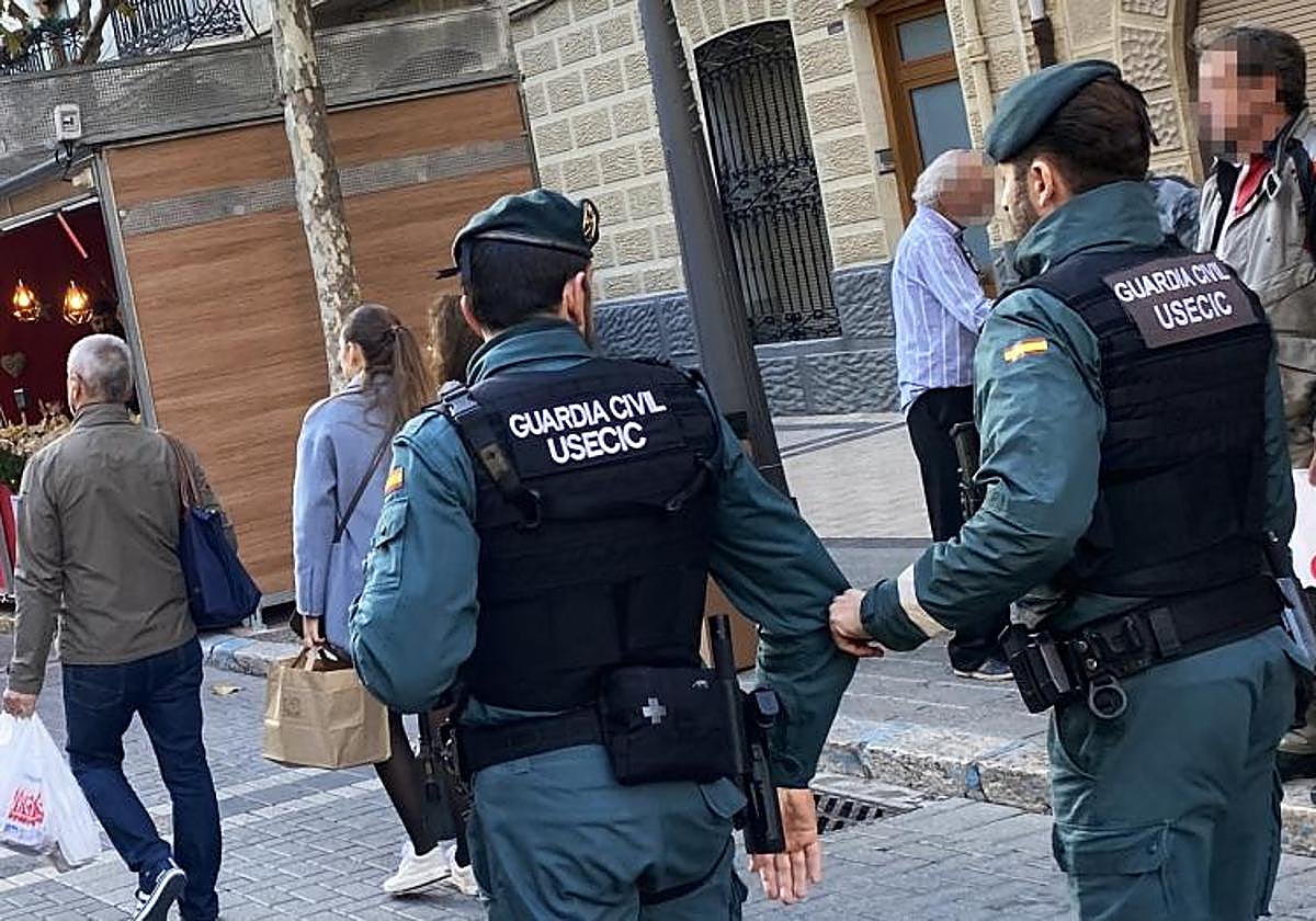 Imagen de archivo de agentes de la Guardia Civil en la Comunidad Valenciana