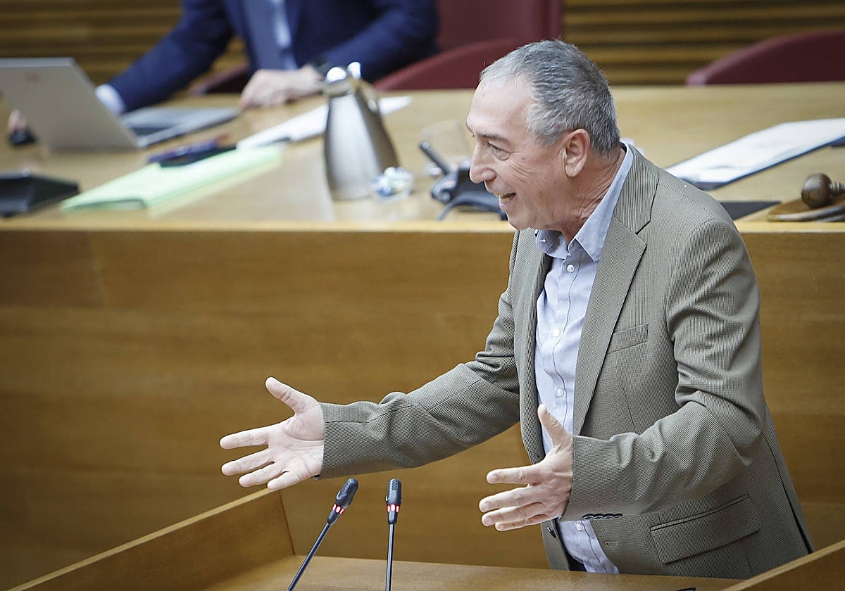 Imagen de archivo del síndic de Compromís, Joan Baldoví