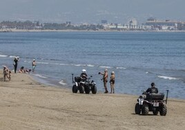 Un policía fuera de servicio reduce a un agresor sexual cuando atacaba a una joven en una playa de Valencia