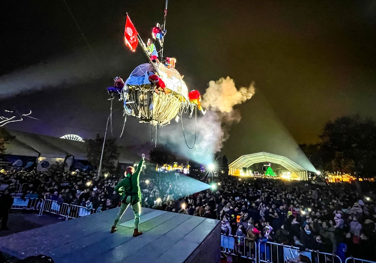 Representación de la obra 'Peter Pan' de la compañía Grupo Puja!.