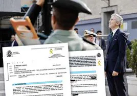 La Guardia Civil reconoce en un informe que usa balizas prohibidas