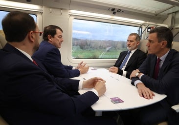 La alta velocidad ya conecta la Meseta y Asturias por la Variante de Pajares