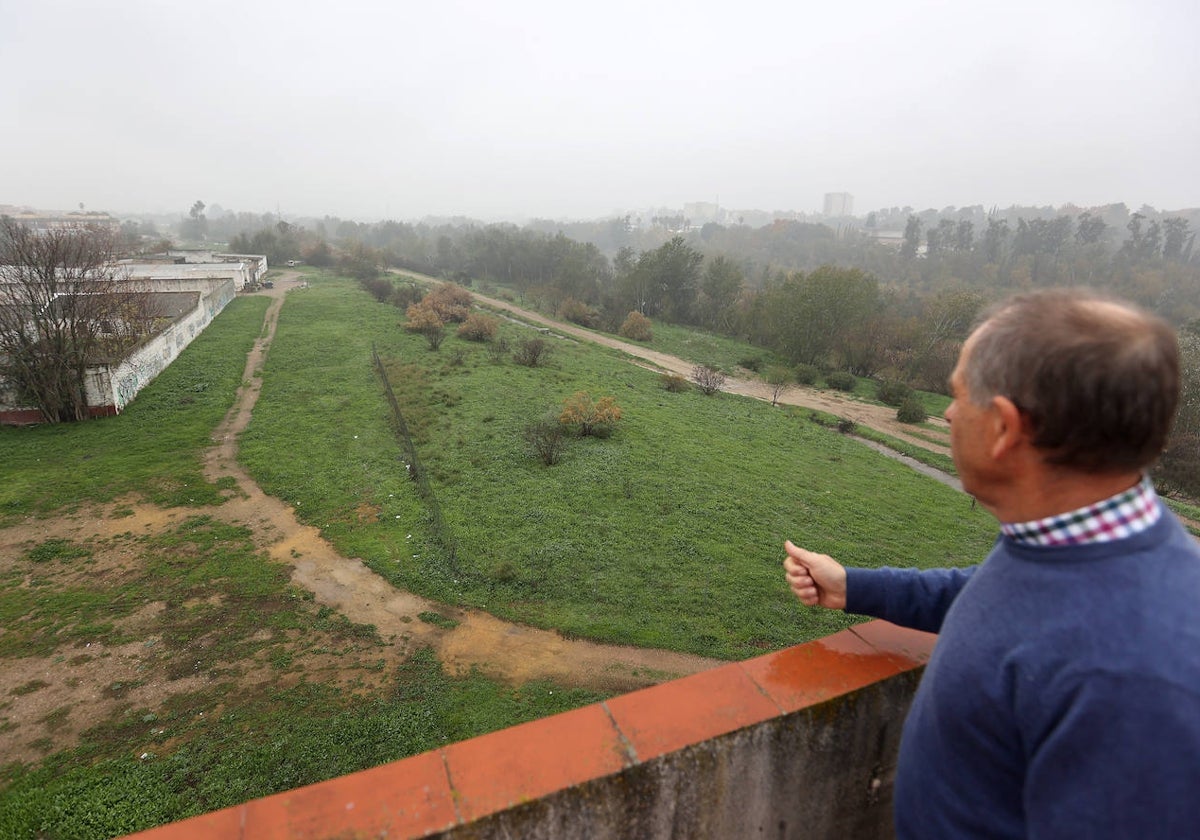 Terrenos del Cordel de Écija en que se plantea un nuevo proyecto urbanístico