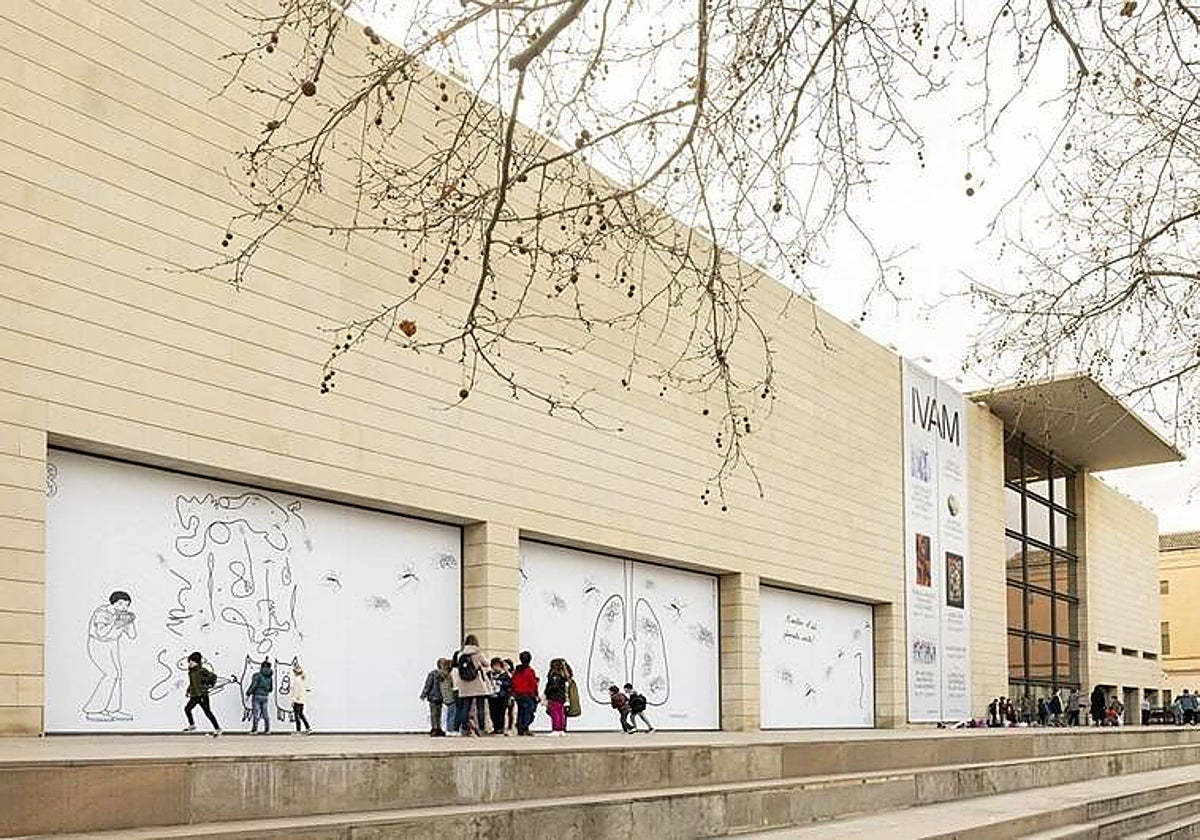 Imagen de archivo de la fachada del IVAM