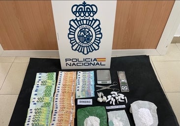 La Policía Nacional detiene a tres personas en Lucena dedicadas a la venta y distribución de cocaína