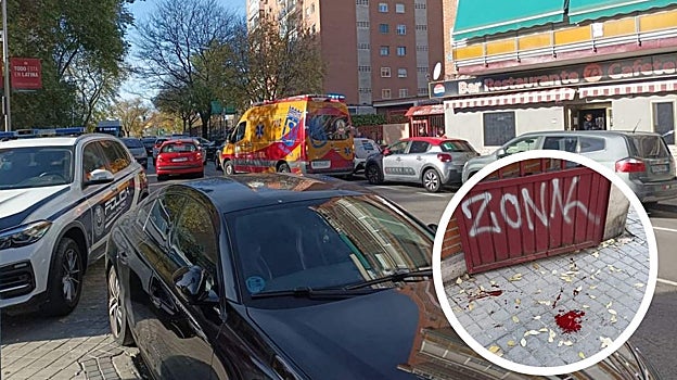 La Policía y el Samur acuden al enclave tras desatarse una reyerta a las puertas del bar el domingo por la mañana