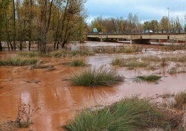 «Precaución» ante la crecida del Arlanza a su paso por Lerma