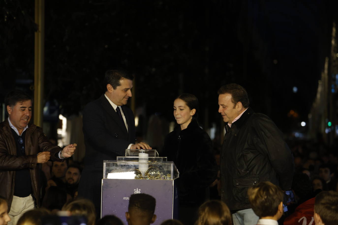 Fotos: el multitudinario encendido del alumbrado de Navidad en Córdoba