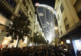 Fotos: el multitudinario encendido del alumbrado de Navidad en Córdoba