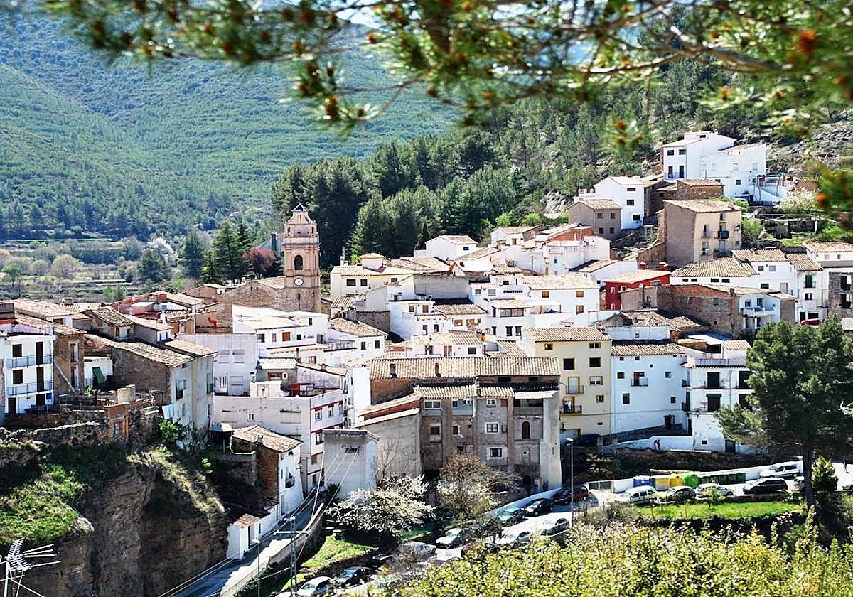Imagen de las vistas de la localidad castellonense de Montán