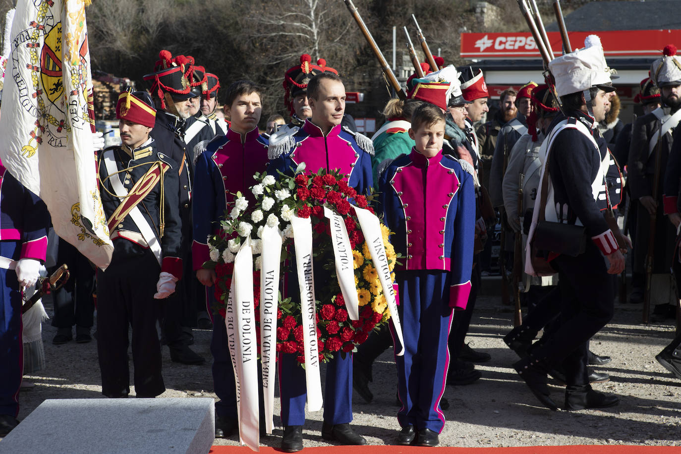 La recreación histórica de la batalla de Somosierra, en imágenes