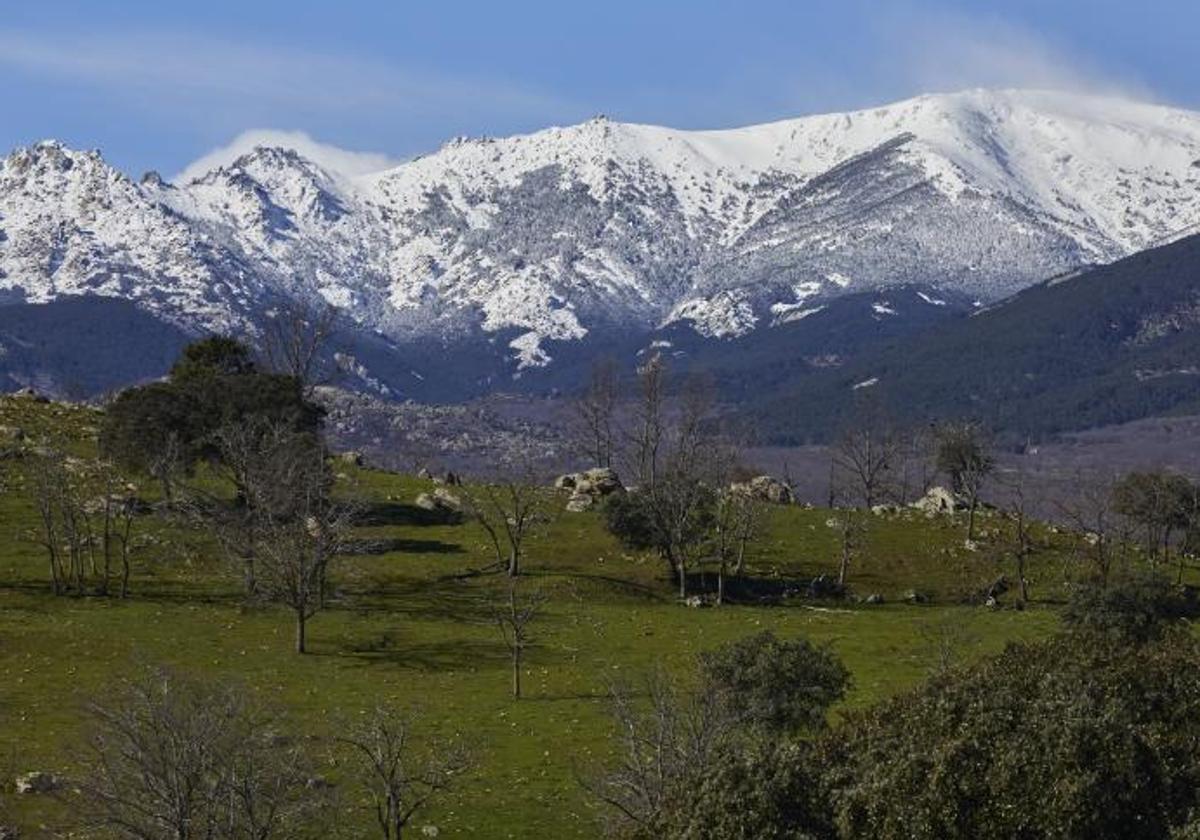 Vistas de la Sierra de Guadarrama