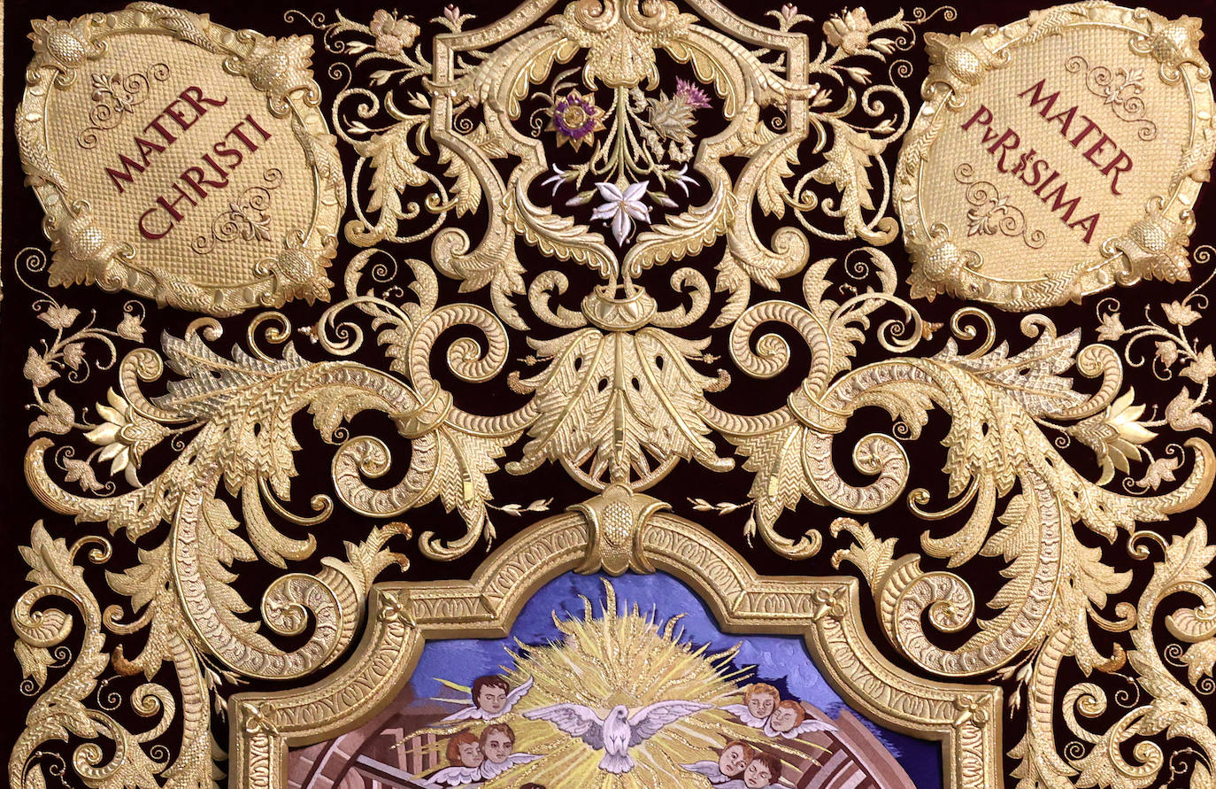 Fotos: La bendición del techo de palio de la Virgen del Dulce Nombre de Córdoba