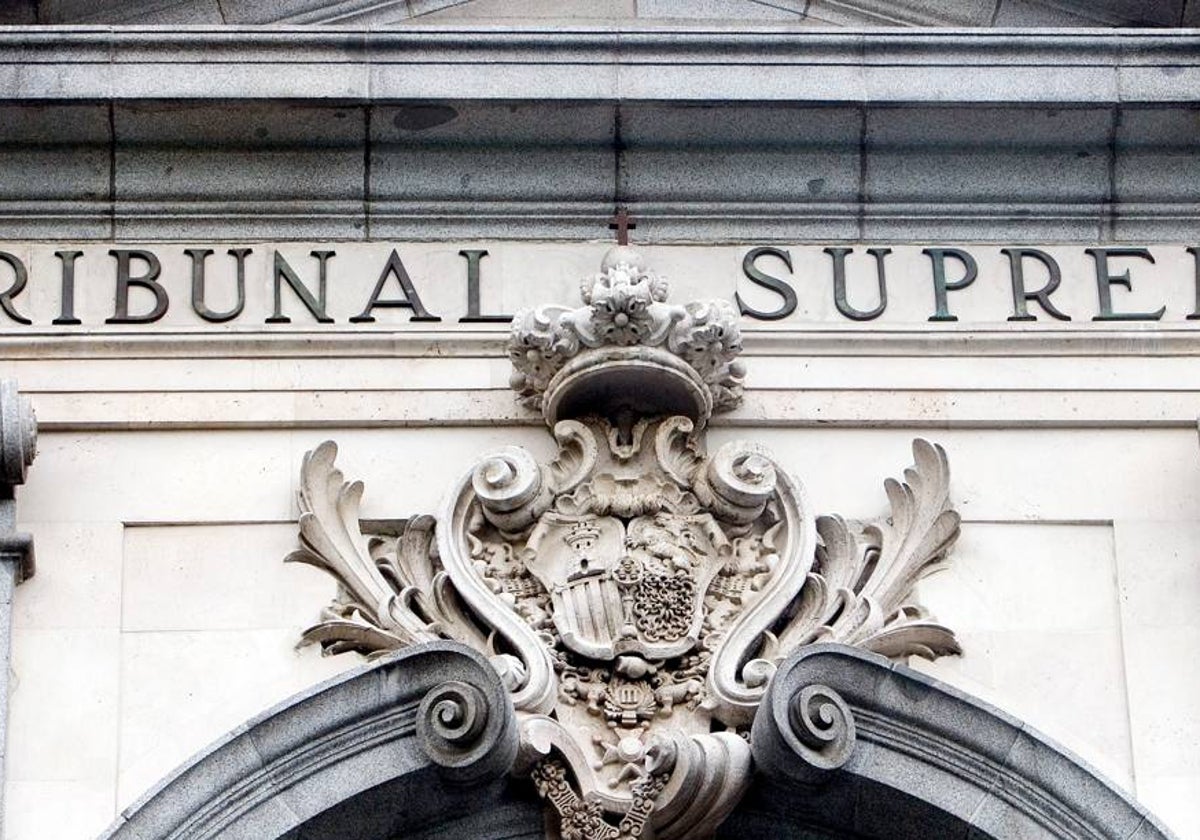 Imagen de la fachada del Tribunal Supremo