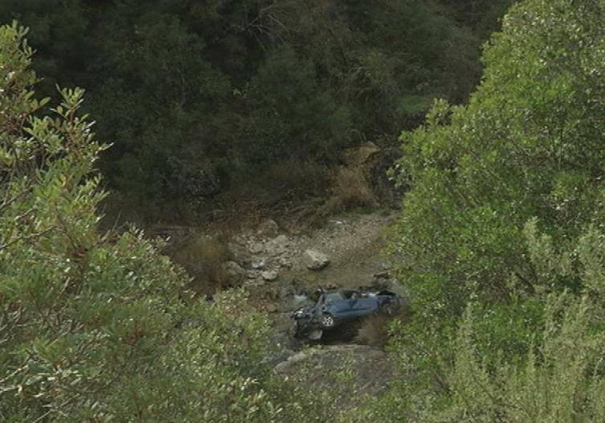 El accidente ocurrió en la carretera AB-512, a dos kilómetros del balneario de Tus