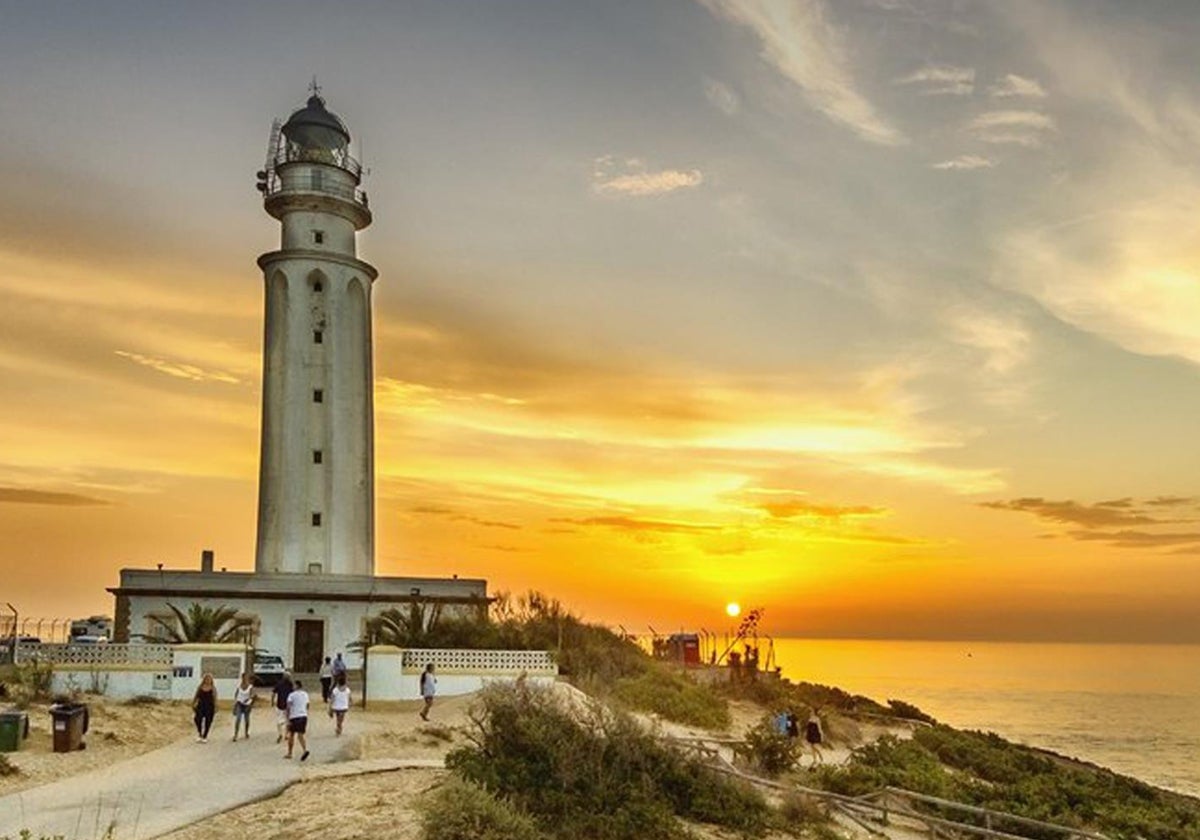 Imagen del Faro de Trafalgar, en Los Caños de Meca