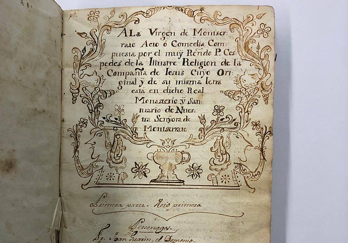 El manuscrito recuperado por los Mossos ya se encuentra en la Abadía de Montserrat