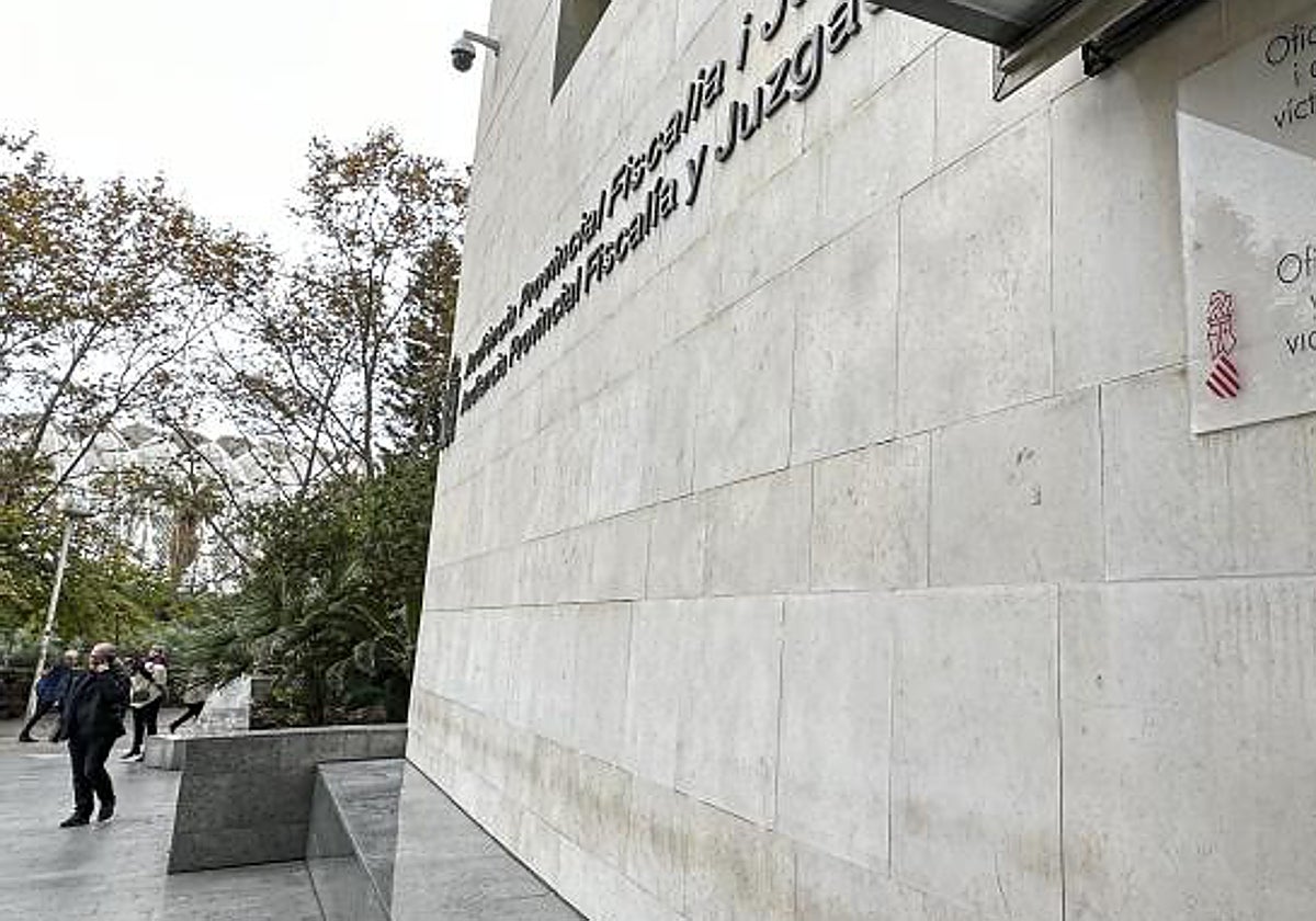 La Ciudad de la Justicia de Valencia, donde se celebrará el juicio en la Audiencia Provincial.