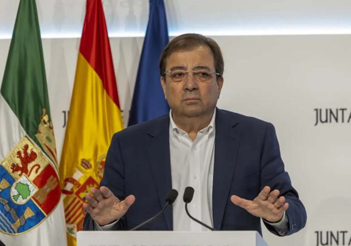 Guillermo Fernández Vara, expresidente de la Junta de Extremadura