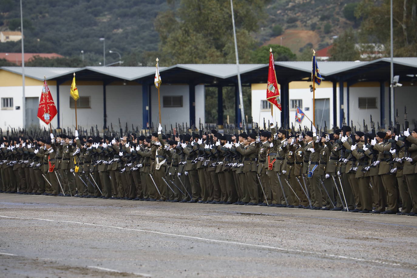 Fotos: La imponente parada militar de la Brigada &#039;Guzmán el Bueno X&#039; en Córdoba