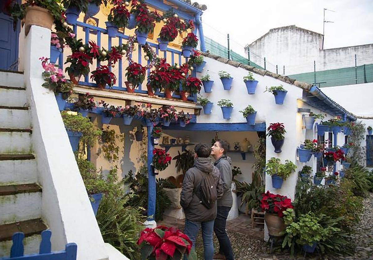 Pascueros en uno de los Patios abiertos esta Navidad