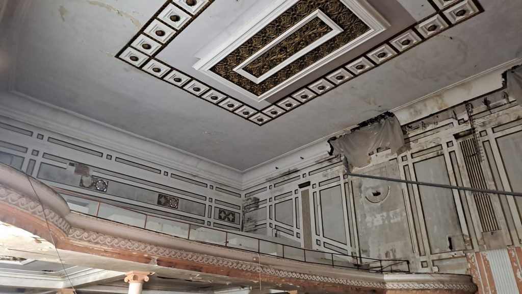 Imagen del Palacio del Cine, tomada en julio