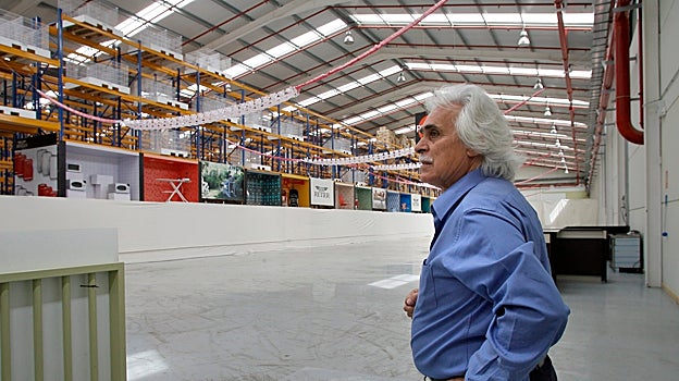 Rafael Gómez, en las naves