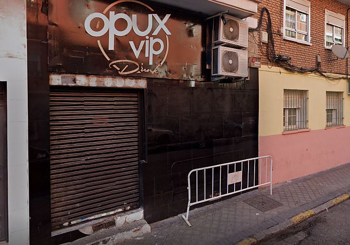 Vista exterior de la discoteca de Villaverde