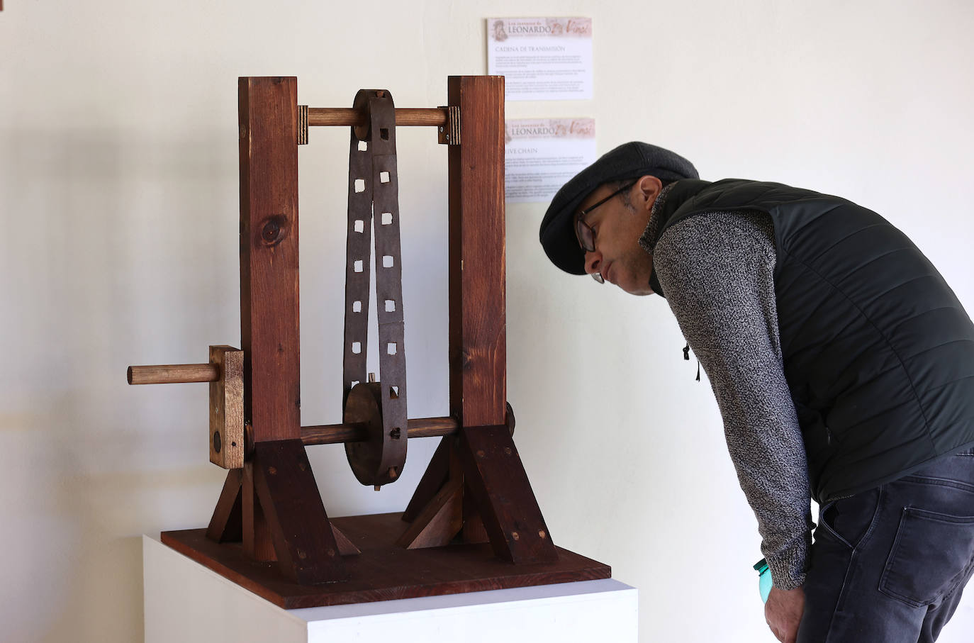 Fotos: La exposición de Leonardo Da Vinci en el Palacio de Congresos